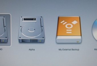 New Startup disk Mac